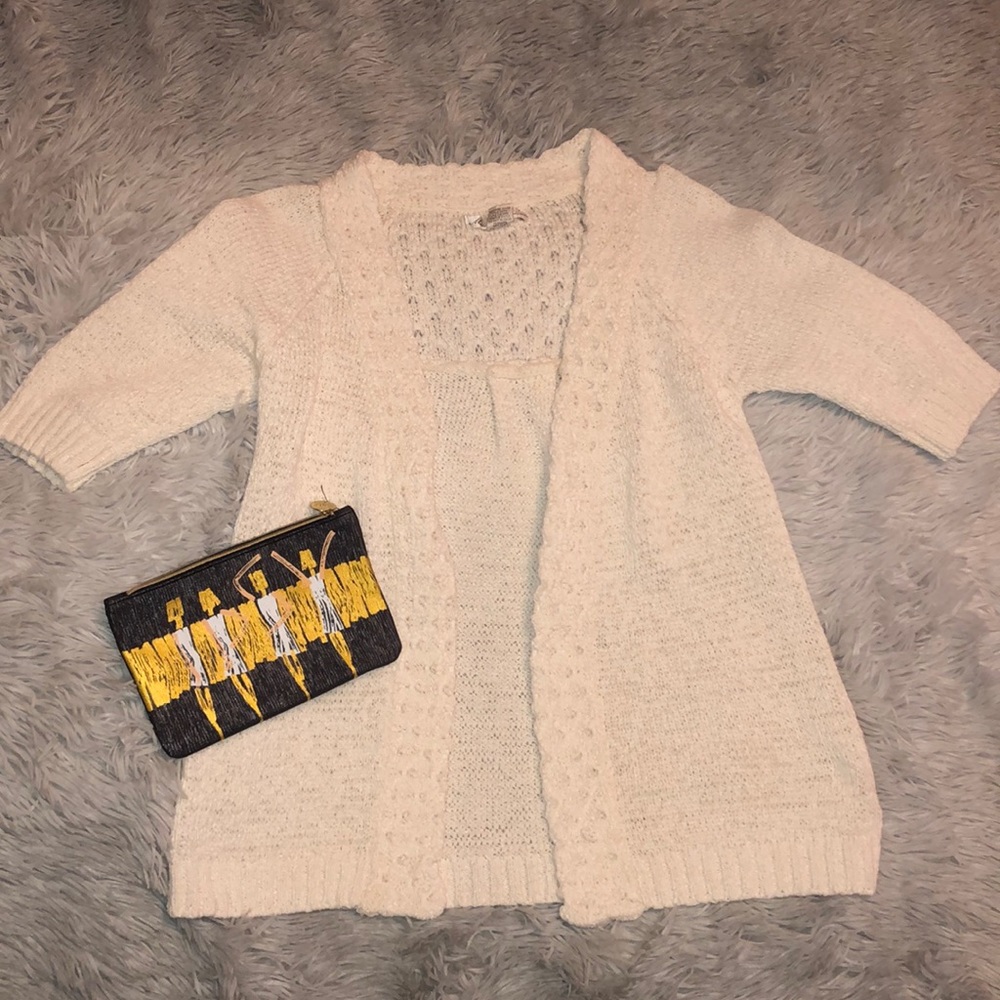 White Cardigan